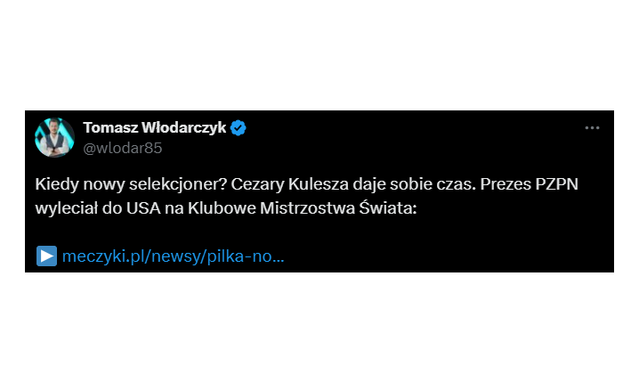 HIT! Prezes PZPN teraz nie wybiera selekcjonera, ponieważ... xD